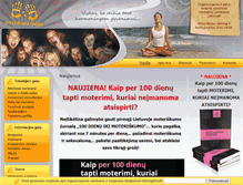 Tablet Screenshot of gyvenimoguru.lt